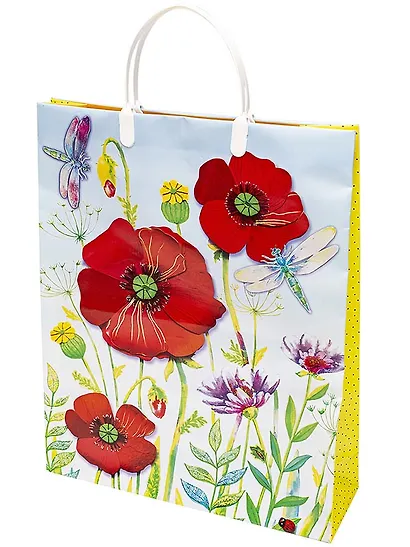 Пакет подарочный пластиковый, А3 - фото 3