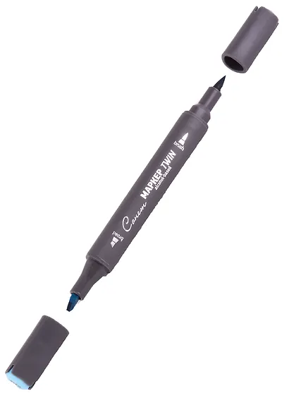 Маркер художественный "Сонет" Twin Brush голубое облако, Сонет - фото 3