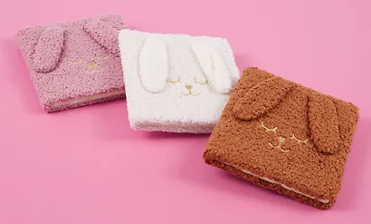 Книга для записей 80л "Пушистый зайка", ассорти - фото 2