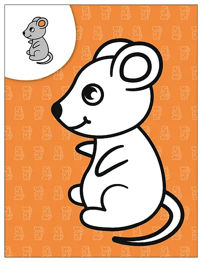 Раскраски для самых маленьких. Животные - фото 7