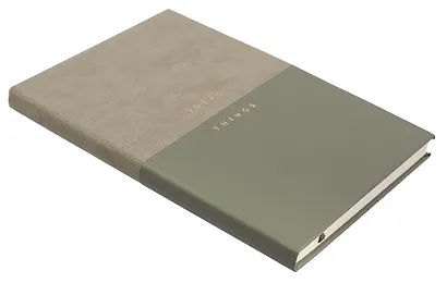 Книга для записей А5 80л лин. "Ideas & Things" зел., Schiller - фото 2