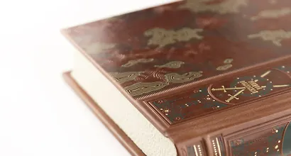 Александр Невский. За землю Русскую! Коллекционное иллюстрированное издание премиум-класса в кожаном переплете ручной работы с четремя видами тиснения в военном стиле - фото 5