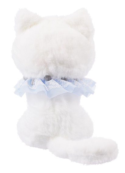 Мягкая игрушка Котик с воротником (белый) (23см) (12-81223-202604_11) - фото 3