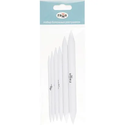 Бумажная растирка (растушевка)  "Студия", 6 шт, Гамма - фото 1