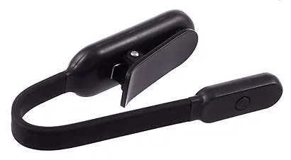 Мини-лампа LED для чтения (черная) (micro USB) (коробка) - фото 4