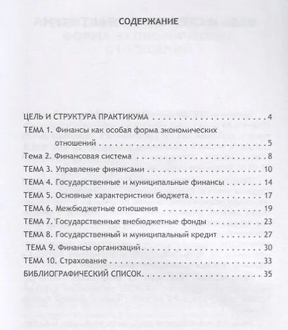 Финансы. Практикум для самостоятельной работы студентов, обучающихся по направлению полготовки 38.03.01 Экономика (профиль: Финансы и кредит) - фото 2