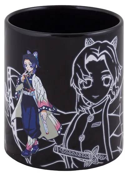 Кружка-хамелеон Demon Slayer Shinobu Kocho V1 (керамика) (320 мл) - фото 5