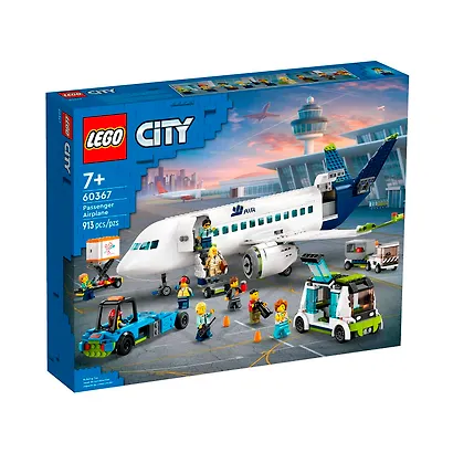 60367 Конструктор детский LEGO City Пассажирский самолет, 913 деталей, возраст 7+ - фото 6