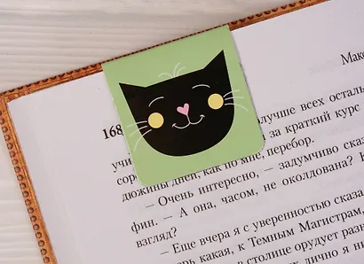 Магнитные закладки «Funny cats», 4 штуки - фото 3
