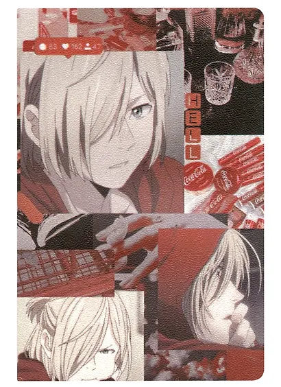 Тетрадь в клетку Kairui, Manga pages, 32 листа, в ассортименте - фото 1