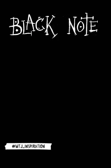Креативный блокнот с черными страницами Black Note, 96 листов, мягкая обложка - фото 1