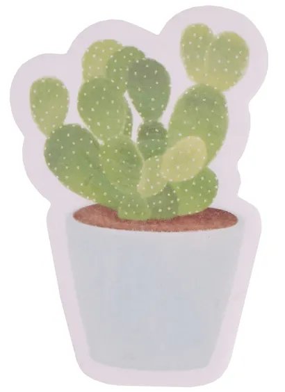Самоклеящийся блок «Кактусы», 60 листов - фото 2
