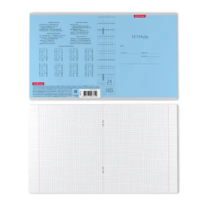 Тетрадь в клетку Erich Krause, CoverPrо, А5, 24 листа, в ассортименте - фото 6