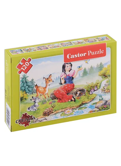 Пазл "Белоснежка", 120 деталей - фото 1