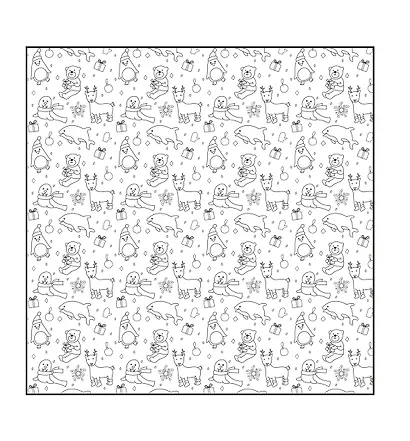 Пингвины. Рисунки для медитаций - фото 11