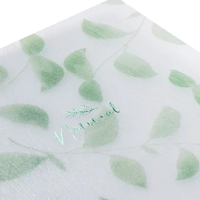 Тетрадь 80 листов, клетка, "Natural leaves" - фото 2