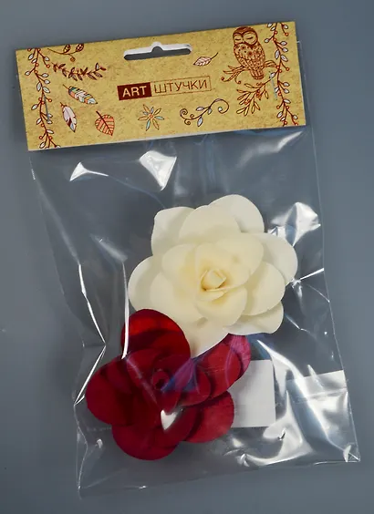 Природный декор, Розы (2шт) - фото 3