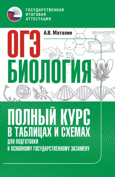 ОГЭ. Биология. Полный курс в таблицах и схемах для подготовки к ОГЭ - фото 1