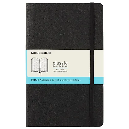 Книга для записей Moleskin Classic Soft Expended Large, чёрная, 200 листов, А5 - фото 1