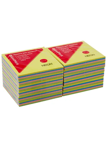 Стикеры GoodMark, неоновые, 100 листов, 7.6 х 7.6 см - фото 6