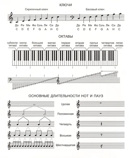 Тетрадь для нот «Квартет» 16 листов, А5, скрепка - Listoff - фото 2
