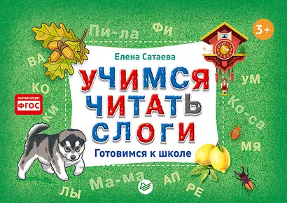 Учимся читать слоги. Готовимся к школе - фото 1