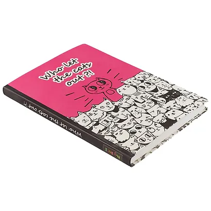 Блокнот «Who let the cats out?!», 192 страницы, А5 - фото 3