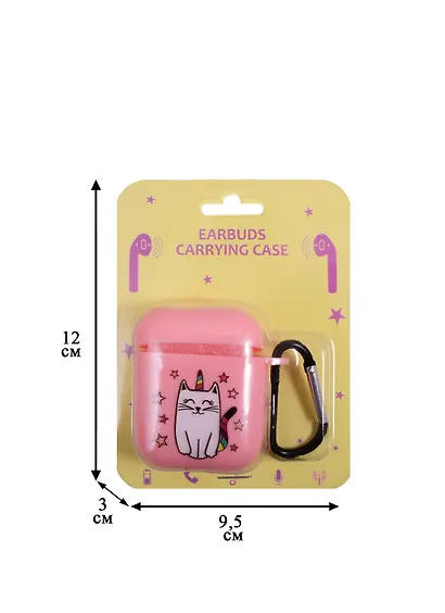 Чехол для зарядного кейса под беспроводные наушники Котик-единорог (блистер) (12-17508-BSD-005) - фото 2
