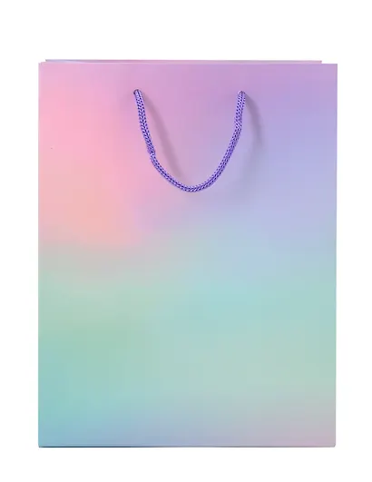 Пакет А5 23*18*10 "Сиреневый градиент" нейтр., бум.ламинат, Yoi - фото 2