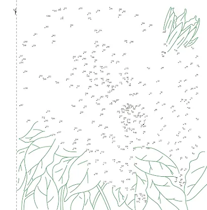 Волшебный мир. Раскрась наклейками, по номерам, по пикселям, обведи по точкам - фото 13