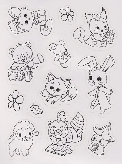 Раскраска-стикербук. Котики и все, все, все - фото 2