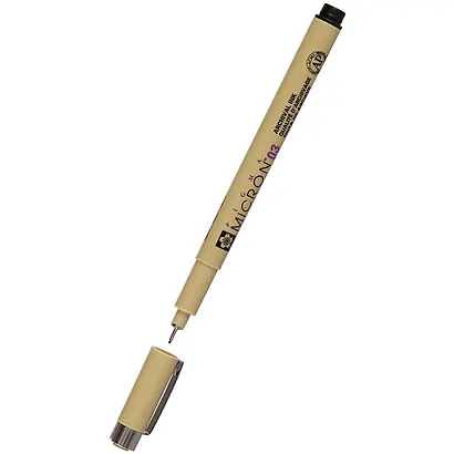 Капиллярная ручка «Pigma Micron», Sakura, 0.35 мм, чёрная - фото 2