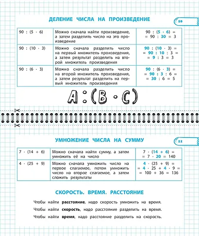 Все правила математики и русского языка. 4 класс - фото 4