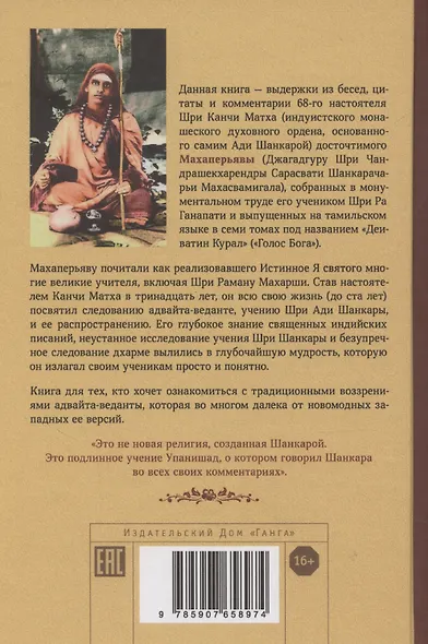 Голос Бога. Мудрость Ади Шанкары сквозь века - фото 2