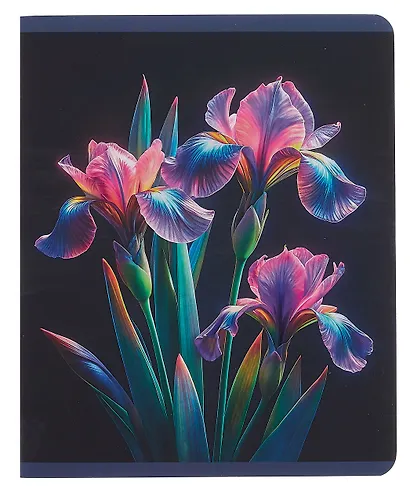 Тетрадь 48л кл. "В волшебном саду" мел.картон, ламинация soft-touch, выб.выс.лак, ассорти - фото 5