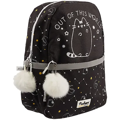 Рюкзак "Pusheen. Out of the world" 38,5*29*15, уплотн.карман для ноутбука, поролон.спинка, регул.лямки, светоотраж.элементы - фото 2