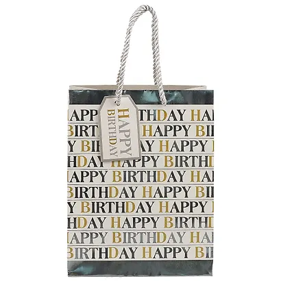 Подарочный пакет «Happy birthday», А5 - фото 3