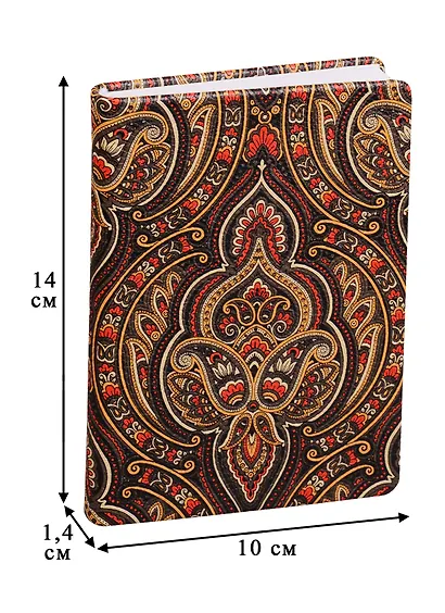 Ежедневник недатированный А6 96 листов "Oriental" коричневый - фото 2