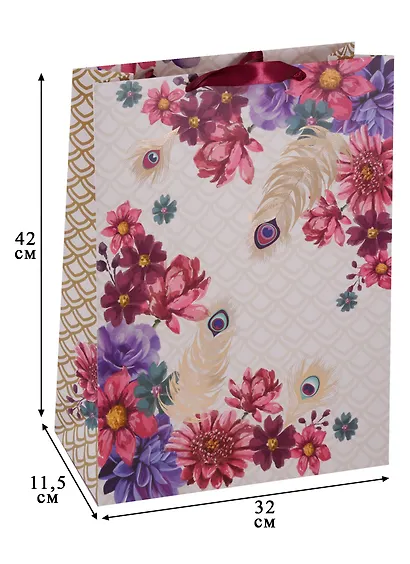 Пакет "Перо павлина" А3 - фото 2