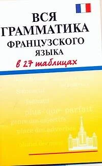 Вся грамматика французского языка в 27 таблицах - фото 1