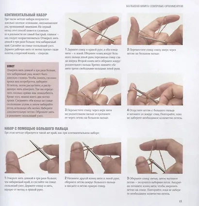 Большая книга северных орнаментов. 200 узоров в технике фер-айл - фото 5