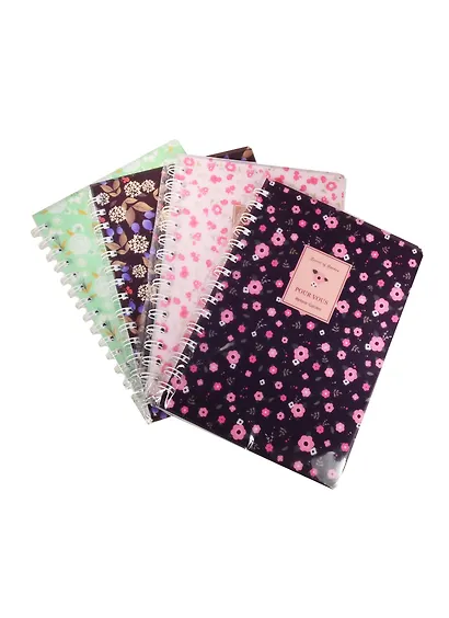 Тетрадь в клетку Hai Bin, Garden, 80 листов, в ассортименте - фото 1