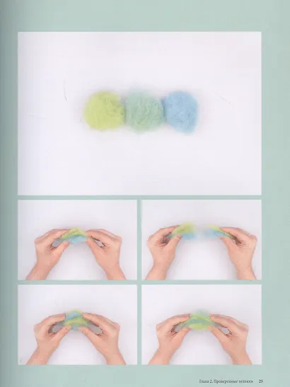 Картины шерстью. 16 живописных мастер-классов по валянию иглой - фото 8