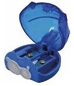 Точилка, Y-Plus ARCH, пластиковая, 2 отверстия, с контейнером, в ассортименте - фото 1