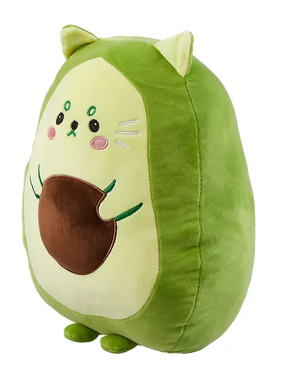 Мягкая игрушка Кот, авокадо 35 см (текстиль) - фото 5