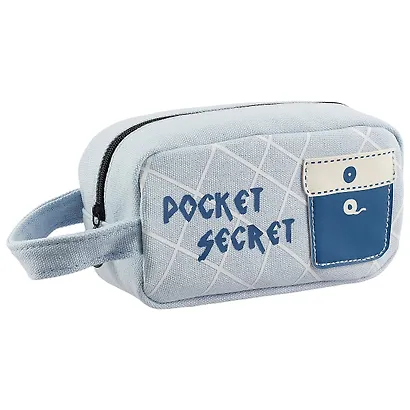 Сумочка на молнии Pocket secret (20х10) (ткань) (ПВХ бокс) - фото 1