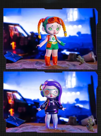 Коллекционная фигурка Киберпанк Laura, 11см, 12-Toycity-20269, Blind Box, ToyCity 15+ - фото 5