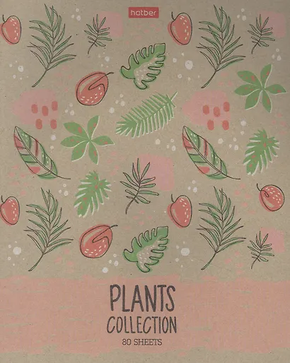 Тетрадь в клетку Hatber, "Ботаника", 80 листов, в ассортименте - фото 5