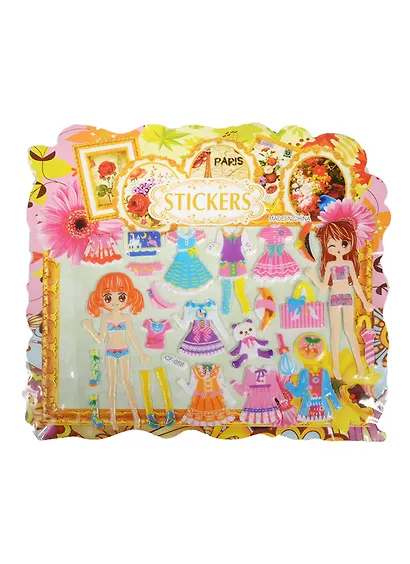 Набор наклеек CF-058 Одень Дашу (CF-058) - фото 1