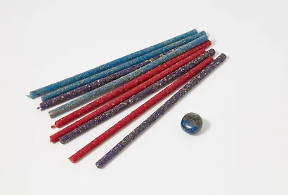 Астро-свечи с кристаллом-амулетом для Стрельцов Maluna, 9 штук - фото 3